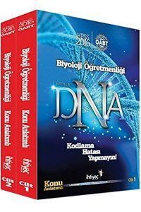 İhtiyaç ÖABT 2016 Biyoloji Öğretmenliği DNA Konu Anlatımlı Modüler Set