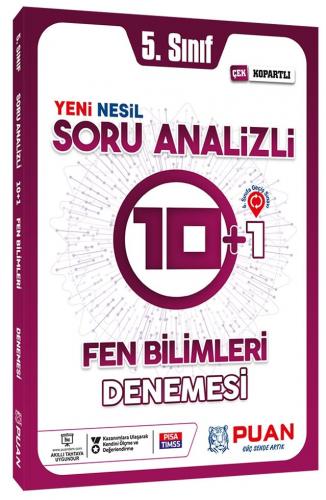 Puan Yayınları 5. Sınıf Fen Bilimleri Soru Analizli 10+1 Deneme