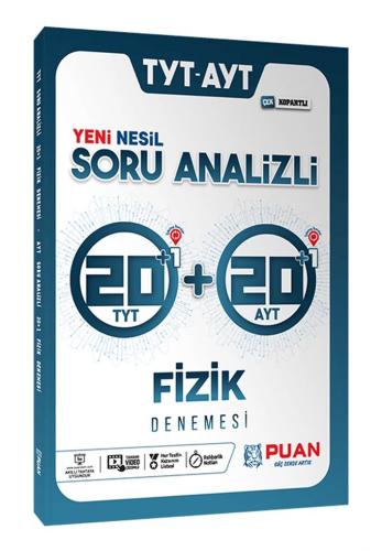 Puan Yayınları TYT AYT Fizik Soru Analizli 42 Deneme