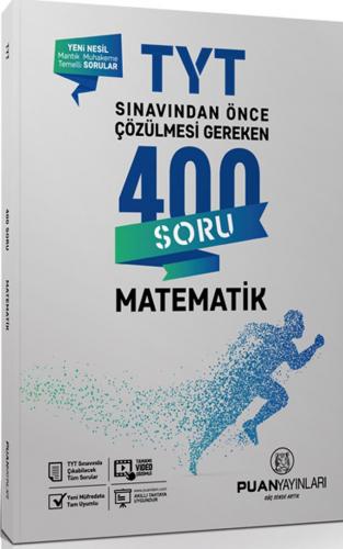 Puan Yayınları TYT Matematik Sınavdan Önce Çözülmesi Gereken 400 Soru