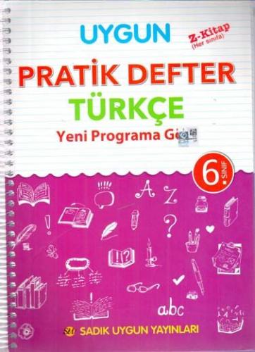 Sadık Uygun Yayınları 6. Sınıf Türkçe Pratik Defter