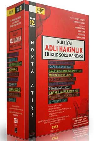 KÜLLİYAT Adli Hakimlik Modüler Soru Bankası Ahmet Nohutçu