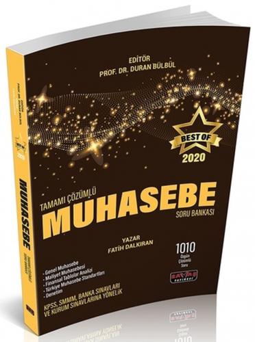 BEST OF Muhasebe Soru Bankası Tamamı Çözümlü