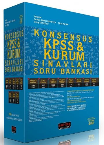 Konsensus KPSS ve Kurum Sınavları Hukuk Soru Bankası 2021