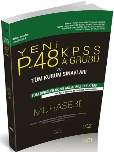 Savaş Yayınları 2022 P48 KPSS A Grubu ve Tüm Kurum Sınavları Muhasebe 