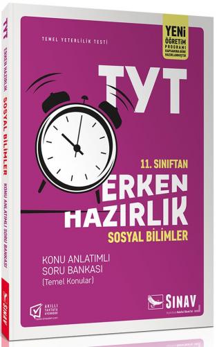 Sınav Yayınları 11. Sınıf Sosyal Bilimler TYT Erken Hazırlık Konu Anlatımlı Soru Bankası