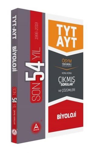A Yayınları TYT AYT Biyoloji Son 54 Yıl Çıkmış Sorular ve Çözümleri