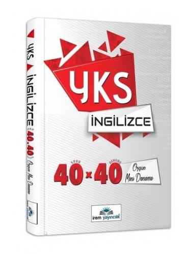 İrem Yayınları YKS İngilizce 40x40 Özgün Mini Denemeler Komisyon