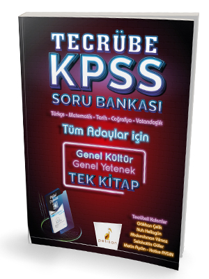 KELEPİR Pelikan Yayınları 2020 KPSS Genel Yetenek Genel Kültür Tecrübe Dijital Çözümlü Soru Bankası