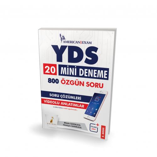 YDS 20 Mini Deneme 800 Özgün Soru - Müjde Sarıkaya, Hüseyin Sarıkaya