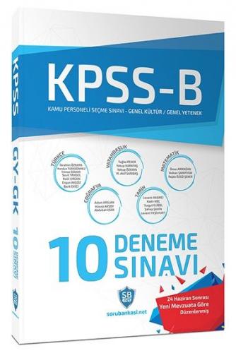 Soru Bankası Net Yayınları KPSS B Genel Yetenek Genel Kültür Çözümlü 10 Deneme Sınavı