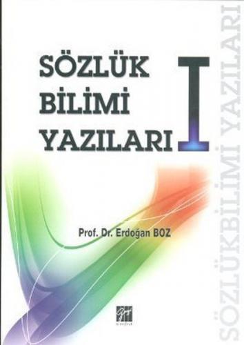Sözlük Bilimi Yazıları 1 Erdoğan Boz