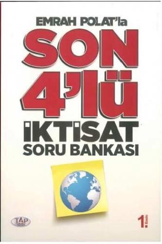 Tap Yayınları KPSS A Grubu Emrah Polat'la Son 4'lü İktisat Soru Bankası