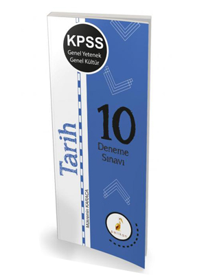KELEPİR Pelikan KPSS Genel Yetenek Genel Kültür Tarih 10 Deneme Sınavı 2019