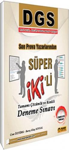 Tasarı Yayınları DGS Süper İkili Tamamı Çözümlü ve Renkli Deneme Sınavı