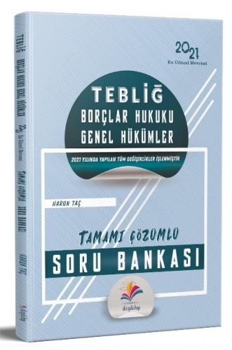 Dizgi Kitap 2021 TEBLİĞ Borçlar Hukuku Genel Hükümler Soru Bankası Çözümlü