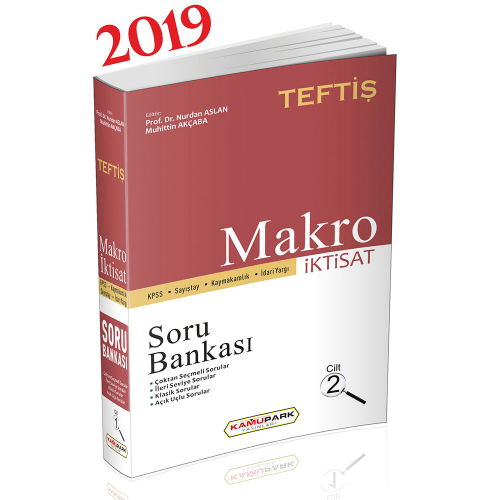 Kamupark TEFTİŞ KPSS Makro İktisat Cilt 2 Soru Bankası