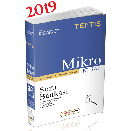 Kamupark TEFTİŞ KPSS Mikro İktisat Cilt 1 Soru Bankası