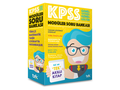2019 KPSS Genel Yetenek Genel Kültür Modüler Soru Bankası Tek Uzem Yayınları