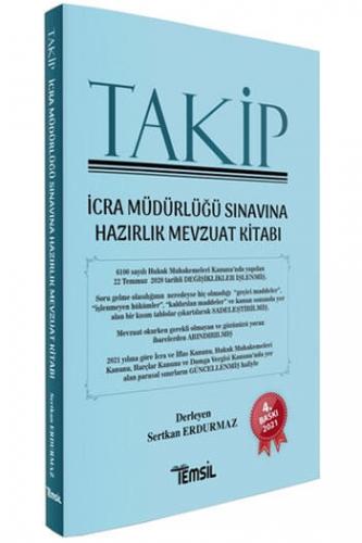 TAKİP İcra Müdürlüğü Sınavlarına Hazırlık Mevzuat Kitabı