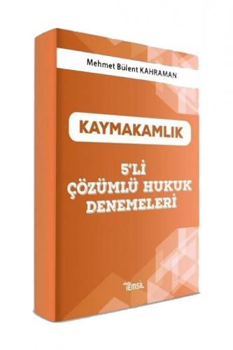 Temsil Yayınları Kaymakamlık Hukuk 5 Deneme Çözümlü