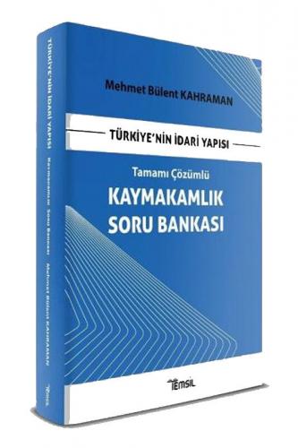 Temsil Yayınları Türkiye’nin İdari Yapısı Kaymakamlık Soru Bankası Tamamı Çözümlü