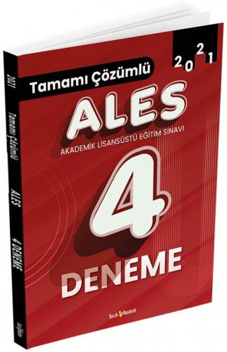 Tercih Akademi 2021 ALES Tamamı Çözümlü 4 Deneme
