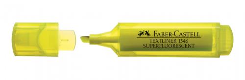 Faber-Castell Şeffaf Gövde Fosforlu Kalem Sarı