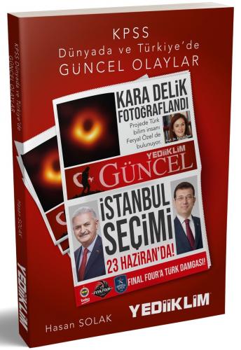 Yediiklim Yayınları KPSS Dünyada ve Türkiyede Güncel Olaylar