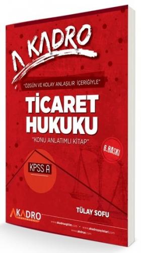 A Kadro 2021 KPSS A Grubu Ticaret Hukuku Konu Anlatımlı