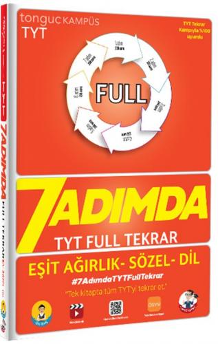 Tonguç Akademi 7 Adımda TYT Eşit Ağırlık Full Tekrar Soru Bankası