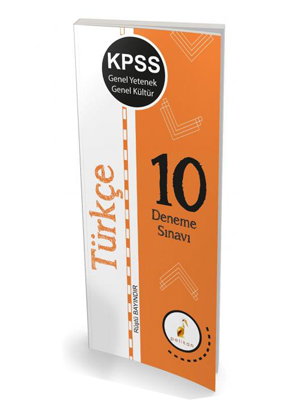 Pelikan KPSS Genel Yetenek Genel Kültür Türkçe 10 Deneme Sınavı 2019