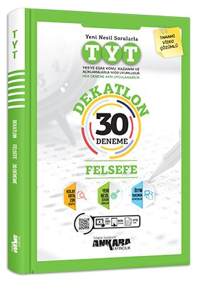 Ankara Yayıncılık TYT Felsefe Dekatlon 30 Deneme Video Çözümlü