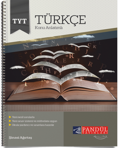 Pandül Yayınları TYT Türkçe Konu Anlatımlı Defter Şinasi Ağırtaş
