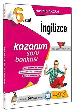 Çanta 6. Sınıf İngilizce Kazanım Soru Bankası