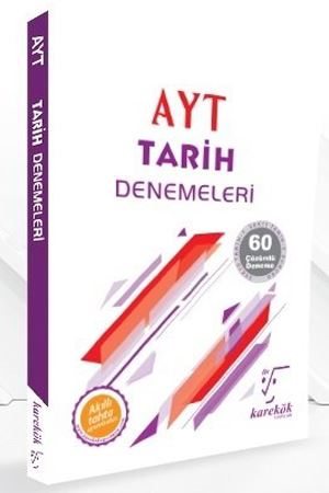 Karekök Yayınları AYT Tarih 60 Deneme Komisyon