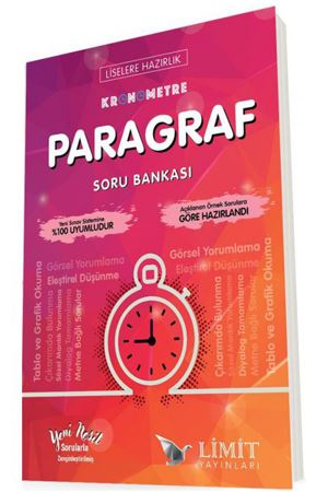 Limit Liselere Hazırlık Kronometre Paragraf Soru Bankası