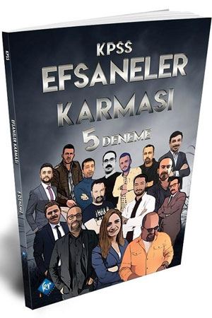 KR Akademi 2020 KPSS Genel Yetenek Genel Kültür Efsaneler Karması 5 Deneme