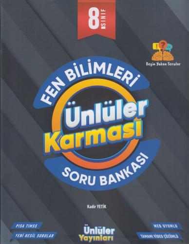 Ünlüler Yayınları 8. Sınıf Fen Bilimleri Soru Bankası