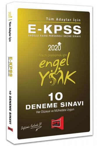 Yargı Yayınları 2020 EKPSS Tüm Adaylar İçin 10 Deneme Sınavı