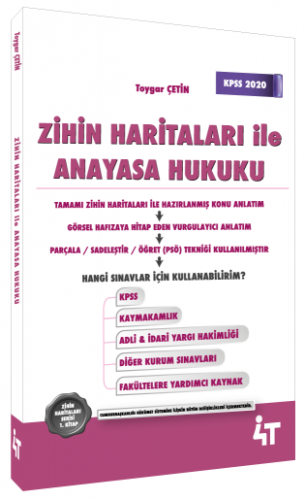 4T Yayınları Zihin Haritaları ile Anayasa Hukuku