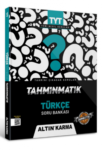 Altın Karma Yayınları TYT Türkçe Tahminmatik Soru Bankası Komisyon