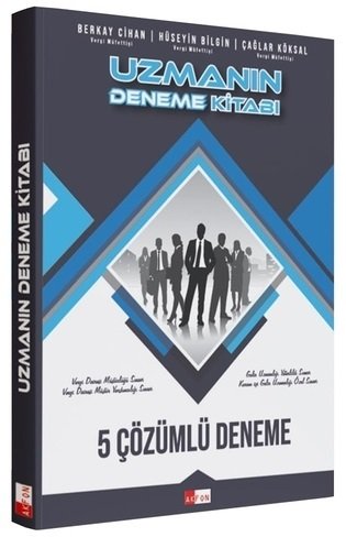 Akfon Yayınları 2021 GUY Gelir Uzman Yardımcılığı Uzmanın 5 Deneme Kitabı