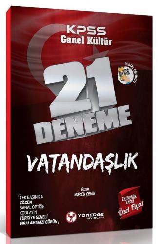 Yönerge KPSS Vatandaşlık 21 Deneme Dijital Çözümlü 2019