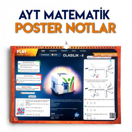 KR Akademi AYT Matematik Poster Notlar