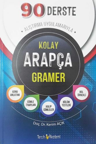Tercih Akademi Arapça 90 Derste Kolay Gramer Konu Anlatımı