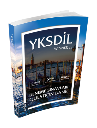 YKSDİL Winner 12.2 Deneme Sınavları Question Bank