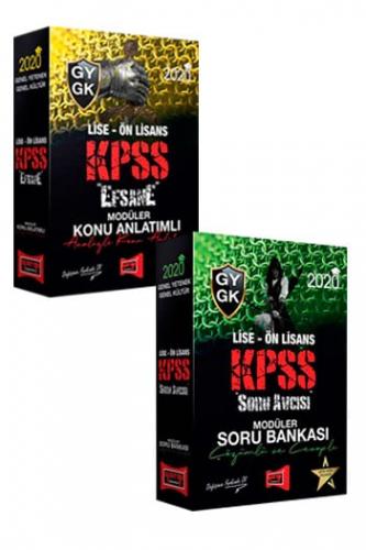 Yargı Yayınları 2020 KPSS Lise Ön Lisans GY GK Efsane Konu Soru Avcısı Modüler Set