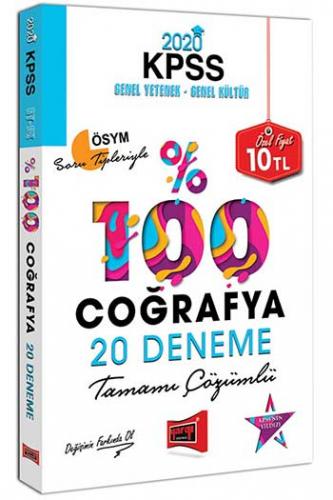 Yargı Yayınları 2020 KPSS Coğrafya Tamamı Çözümlü 20 Deneme