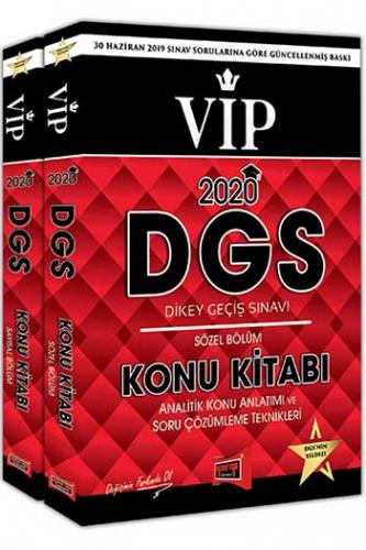 Yargı Yayınları 2020 DGS VIP Sayısal – Sözel Bölüm Konu Kitabı Seti